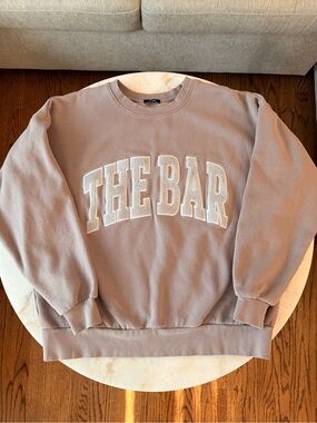 THE BAR Arlo Sweatshirt Cinder Gray